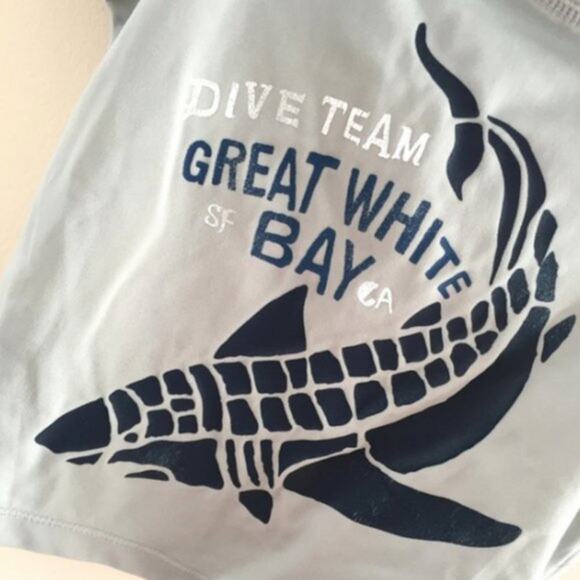 Baby Gap Gray Shark Rashguard 6-12 Months NWT - Picture 2 of 5
